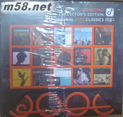 JAZZ TRAIN CONCORD 韓版30CD大套裝專輯背面圖片