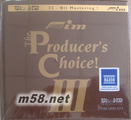 THE PRODUCTER’S CHOICE!III 監制之選 (ULTRAHD第三集)專輯正面圖片
