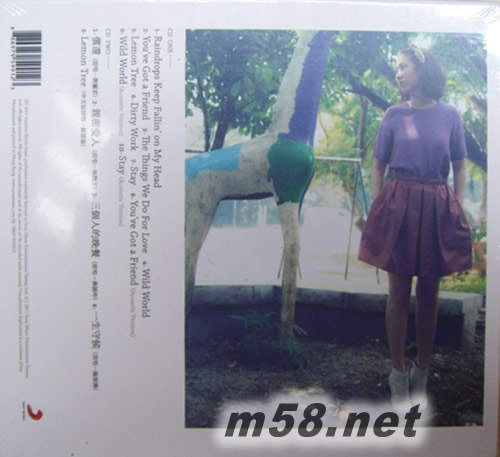 The Things We Do For Love 為愛做的一切專輯背面圖片