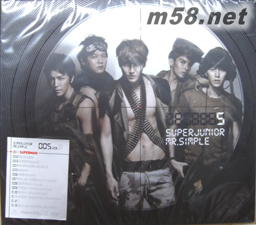 MR.SIMPLE專輯背面圖片