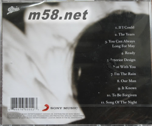 雨的精靈I`m The Rain 歐版專輯背面圖片