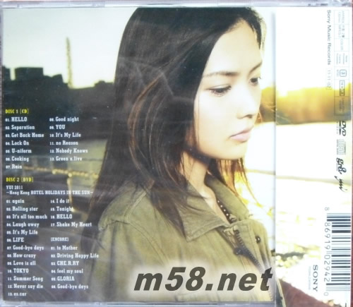 How Crazy Your Love(CD+DVD香港初回版)專輯背面圖片