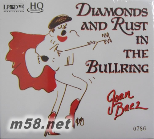 DIAMONDS&RUST IN THE BULLRING斗牛場演唱會 HQCD專輯正面圖片