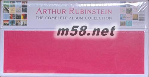 THE COMPLETE ALBUM COLLECTION魯賓斯坦全集大套裝限量版專輯背面圖片