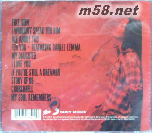 Soul專輯背面圖片