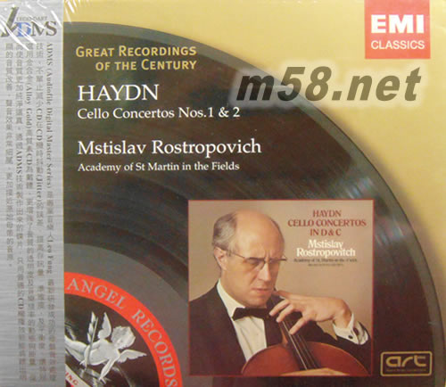 Haydn Cello Concertos NOS.1 & 2海頓大提琴奏鳴曲(ADMS)專(zhuān)輯正面圖片