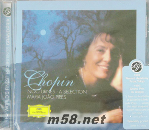 蕭邦:夜曲輯 Chopin:Nocturnes - A Selection專輯正面圖片