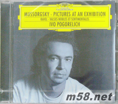 穆索斯基:展覽會(huì)之畫(鋼琴版)&拉威爾:高雅而憂傷的圓舞曲Mussorgsky:Pictures At An Exhibition &Ravel:Valses Nobles Et專輯正面圖片