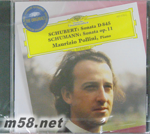 舒伯特&舒曼:第16號鋼琴奏鳴曲,第1號鋼琴奏鳴曲專輯正面圖片