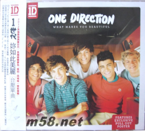 What Makes You Beautiful你如此美麗 (臺壓單曲)專輯正面圖片