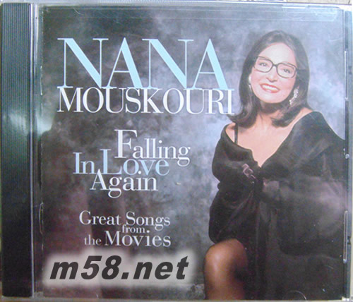 電影主題曲Falling In Love Again 美版專輯正面圖片