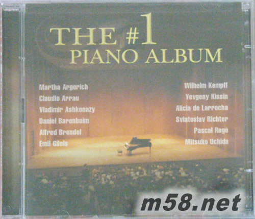 MASTERS OF THE PIANO世紀鋼琴大師驚世名演專輯正面圖片