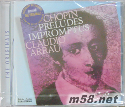 Chopin: Preludes; Impromptus 蕭邦:二十四首前奏曲&四首即興曲專輯正面圖片