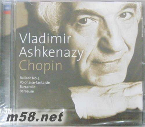 CHOPIN 蕭邦專輯正面圖片