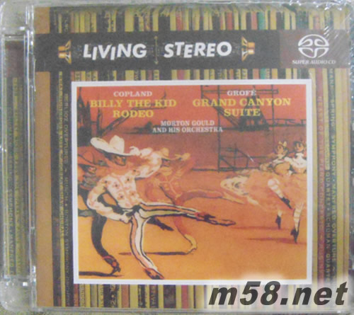 柯普蘭:比利小子COPLAND BILLY THE KID RODEO (Living Stereo SACD特惠)專輯正面圖片