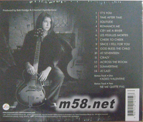 Serendipity Street 加拿大爵士女聲 HQCD(劉漢盛推薦極光100張)專輯背面圖片