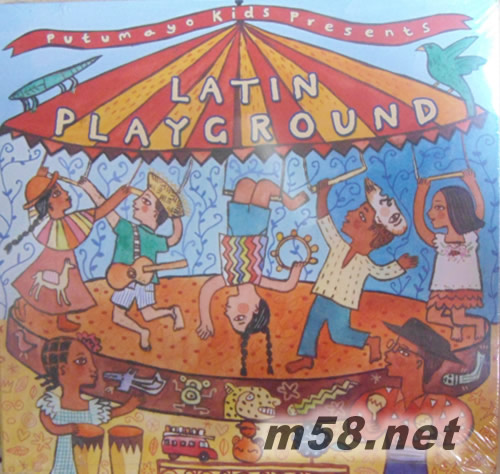 Putumayo Presents: latin playground 拉丁話操場(chǎng) 美版專輯正面圖片