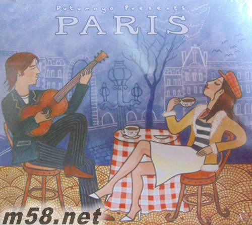 Putumayo Presents: paris 巴黎 美版專輯正面圖片