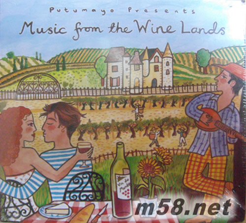 Putumayo Presents: music from the wine lands 從葡萄酒到土地到音樂 美版專輯正面圖片