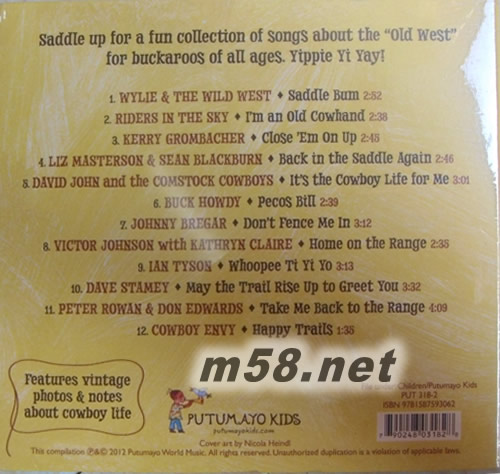 COWBOY PLAYGROUND專輯背面圖片