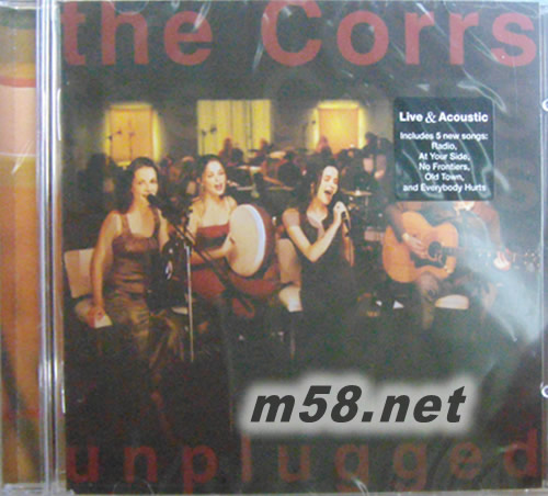 the Corrs unplugged 不插電演唱會專輯正面圖片