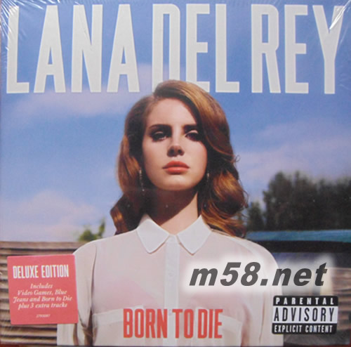 BORN TO DIE 美版專輯正面圖片