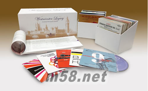 西敏寺的傳承 2 – 交響樂篇Westminster Legacy 2 – Orchestral Recordings Collection (65CD)大套裝大套裝正面圖片
