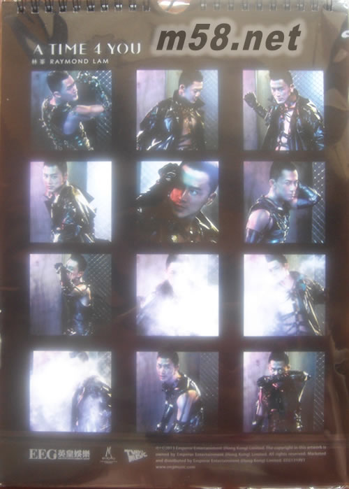 A Time 4 You 新曲+精選 (CD+DVD)月歷背面圖片
