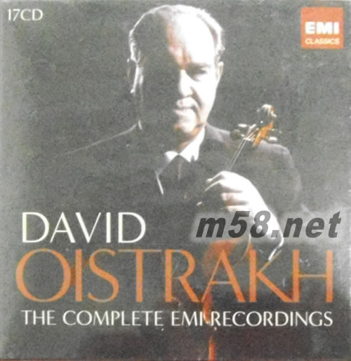 紀(jì)念俄羅斯偉大小提琴家 歐伊斯特拉夫 100歲冥誕之大全集The Complete EMI Recordings (17CD大套裝)專(zhuān)輯正面圖片