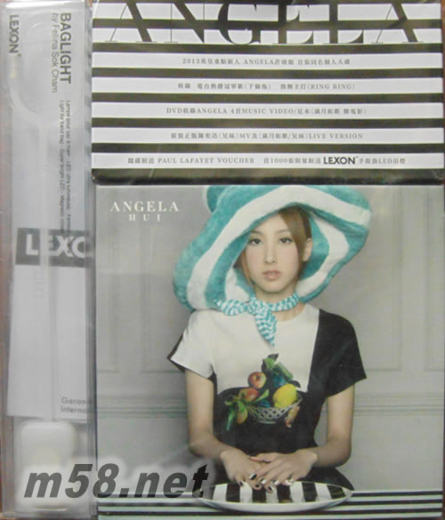 ANGELA許靖韻 首張同名個人大碟 (CD + DVD)專輯正面圖片