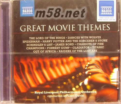 電影主題音樂 GREAT MOVIE THEMES專輯正面圖片