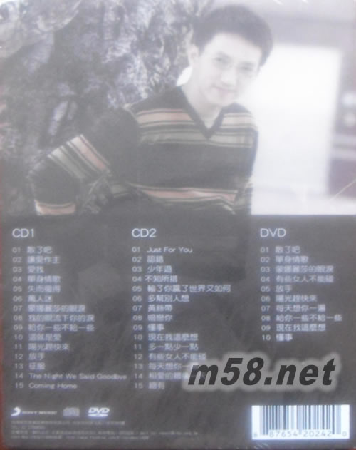 最愛(ài)美聲-影音典藏精選Ultimate Terry Lin專輯背面圖片