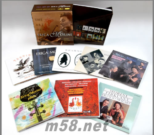 THE ART OF ERICA MORINI 小提琴家艾莉卡.莫莉妮-(11 CD)韓國版套裝內部圖片