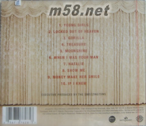 Unorthodox Jukebox專輯背面圖片