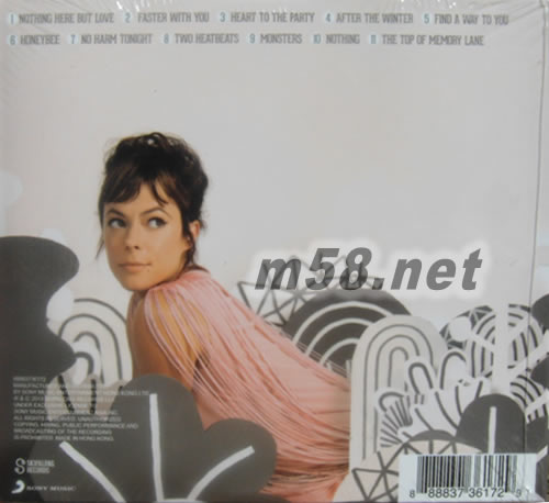 Shadows專輯背面圖片