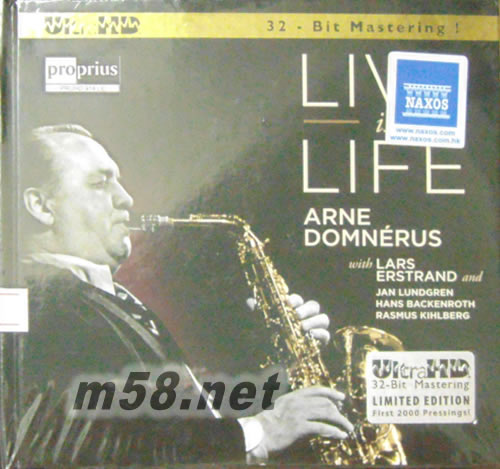 LIVE IS LIFE ULTRAHD 限量版專輯正面圖片