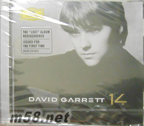 David Garrett At 14 十四歲之神話專輯正面圖片