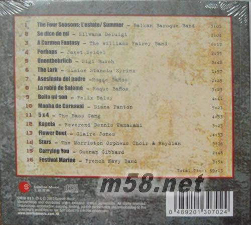 旗艦一號 NO.1 MUSIC FLAGSHIP專輯背面圖片