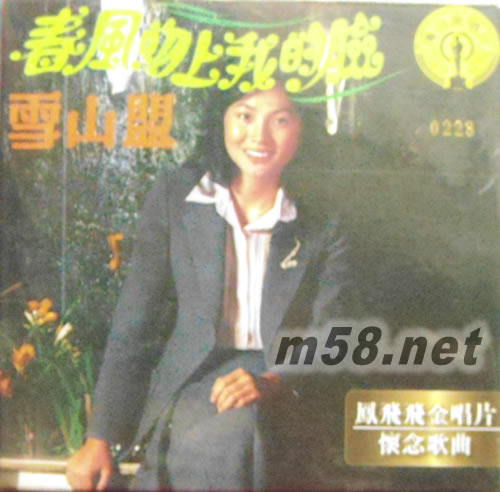 春風吻上我的臉 - 金唱片懷念金曲 (復黑版)專輯正面圖片