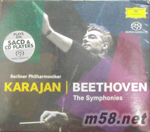 BEETHOVEN SYMPHONIES 貝多芬交響曲SACD套裝(德版)專輯正面圖片
