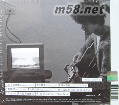 Stay專輯背面圖片