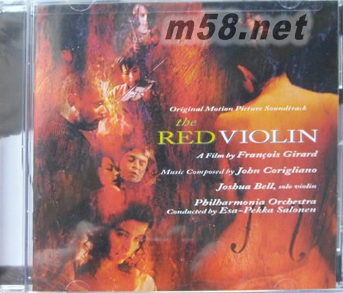 紅色小提琴 電影原聲專輯正面圖片