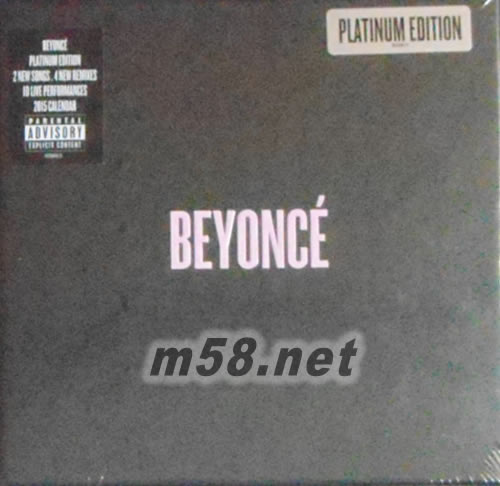 BEYONCE 碧昂斯 白金專輯 (2CD+2DVD Platinum Edition)美版 黑色封面專輯正面圖片