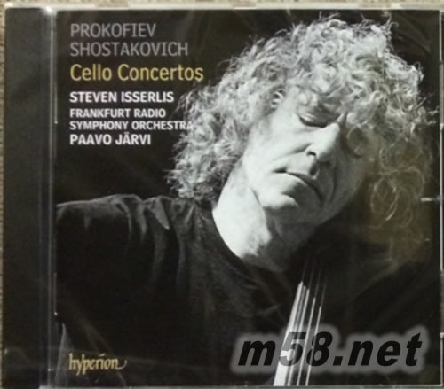 普羅高菲夫 / 肖斯塔科維奇: 兩首大提琴協奏曲 進行曲( 改編獨奏版) Prokofiev & Shostakovich: Cello Concertos 大提琴專輯正面圖片