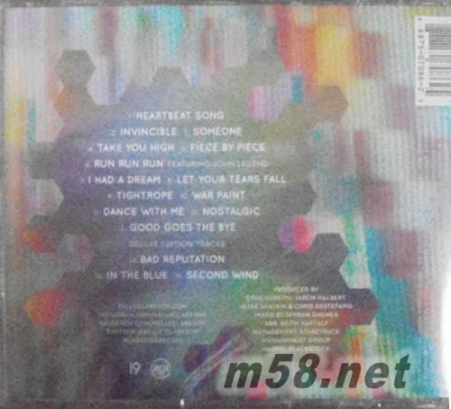 Piece By Piece(港版)專輯背面圖片