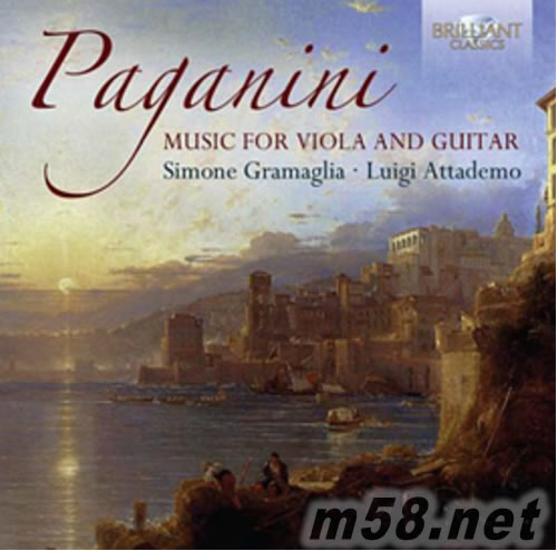 帕格尼尼 給結他及中提琴的作品選 Paganini: Music for Guitar and Viola專輯正面圖片