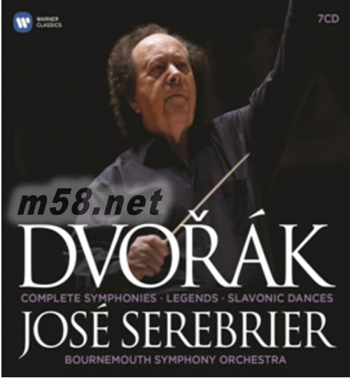 DVOŘAK COMPLETE SYMPHONIES, LEGENDS, SLAVONIC DANCES 7CD套裝專輯正面圖片