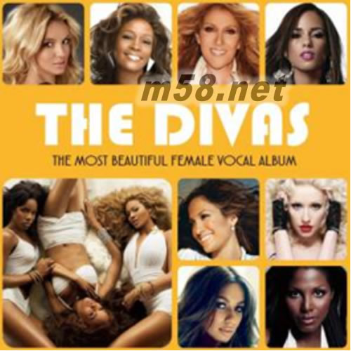 THE DIVAS the most beautiful female vocal album專輯正面圖片