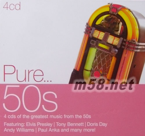 Pure...50s純50金曲 (4CD套裝歐版)專輯正面圖片
