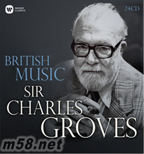 British Music 葛羅夫斯指揮英國作品 24CD套裝專輯正面圖片
